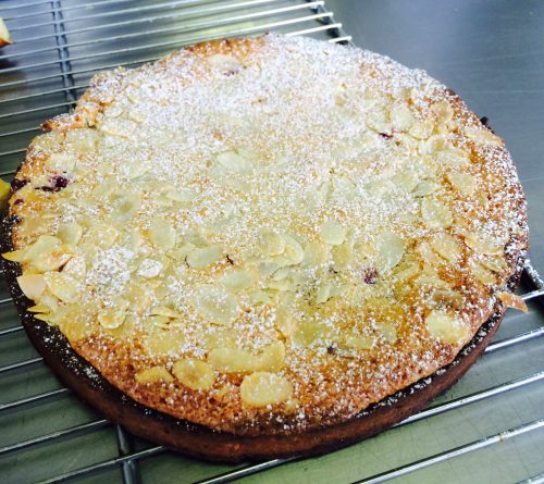 Tarte Amandine aux framboises