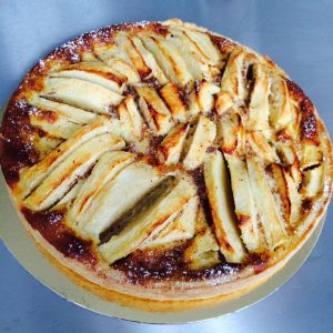 Tarte aux pommes a l'alsacienne