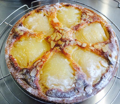 Tarte bourdaloue aux poires