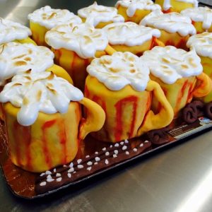 Gateau chopes de bière