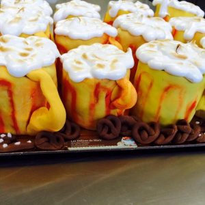 Gateau chopes de bière