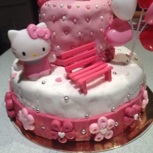 Gateau hello kitty