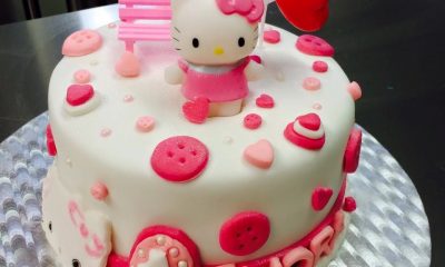 Gateau hello kitty