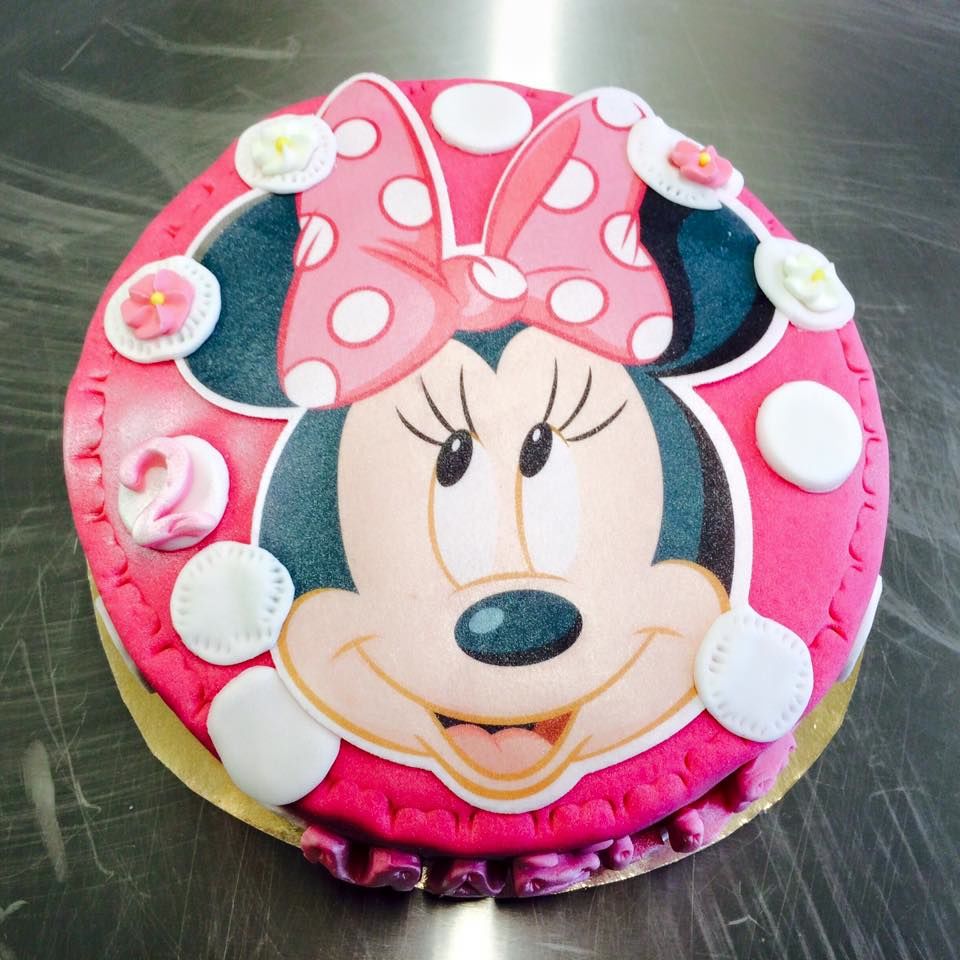 Gâteau Minnie - Cake design, Pâte à sucre - Les Délices de Mary