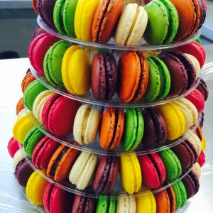 pyramide de macarons