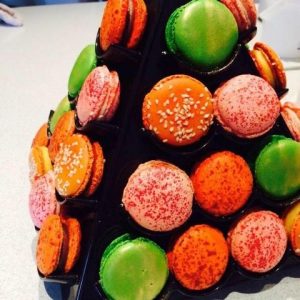 pyramide de macarons