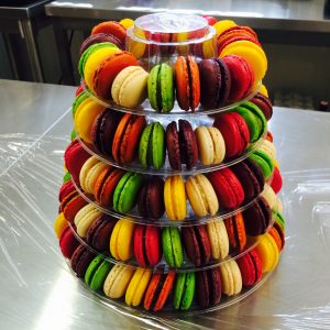 pyramide de macarons