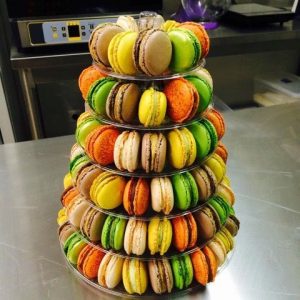 pyramide de macarons