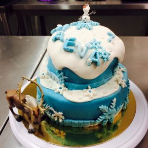 Gateau reine des neiges