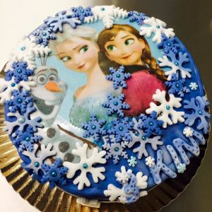 Gateau reine des neiges