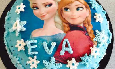 Gateau reine des neiges