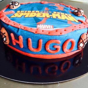 Gateau spiderman