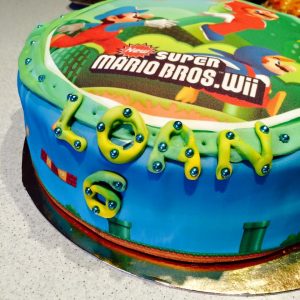 Gateau super mario bros