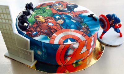 Gateau super heros