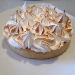 tarte au citron meringuée