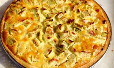 tarte à la rhubarbe