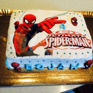 Gateau Spiderman