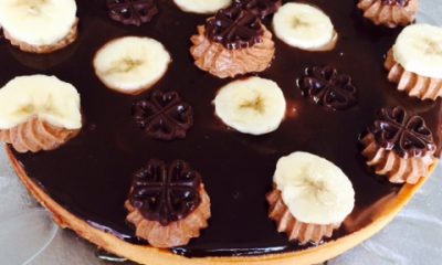 Tarte chocolat banane