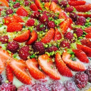 Tarte fruits rouges