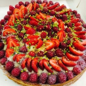 Tarte fruits rouges