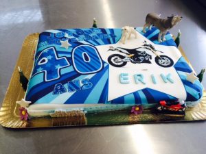 Gateau moto