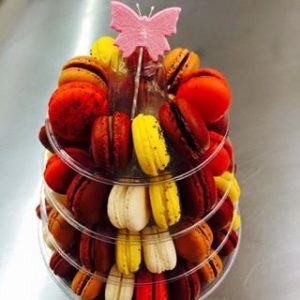 pyramide de macarons