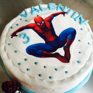 Gateau Spiderman