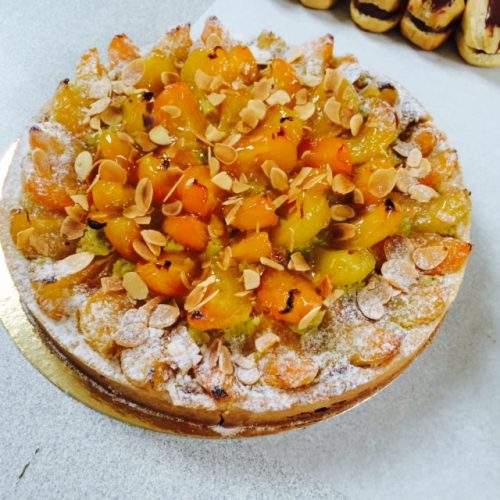 tarte abricot pistache