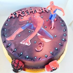 Gâteau Spiderman