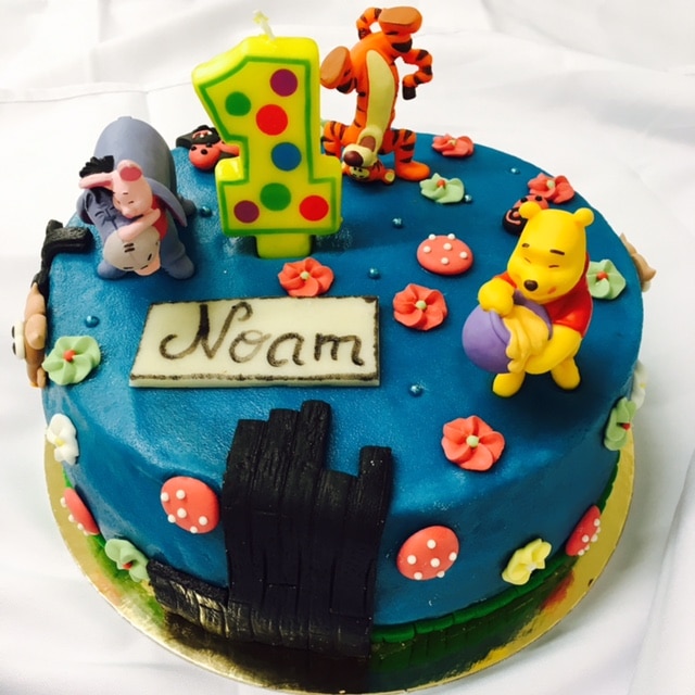 Gâteau Winnie - Cake design, Pâte à sucre - Les Délices de Mary