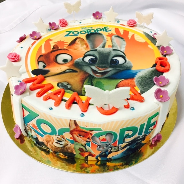 Gateau Zootopie Cake Design Pate A Sucre Les Delices De Mary Gateau Zootopie Cake Design Pate A Sucre Les Delices De Mary