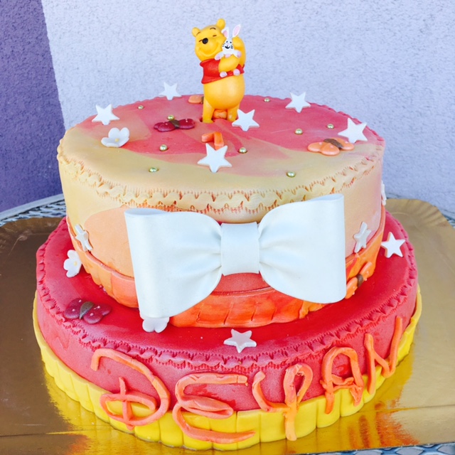 Gâteau Winnie - Cake design, Pâte à sucre - Les Délices de Mary
